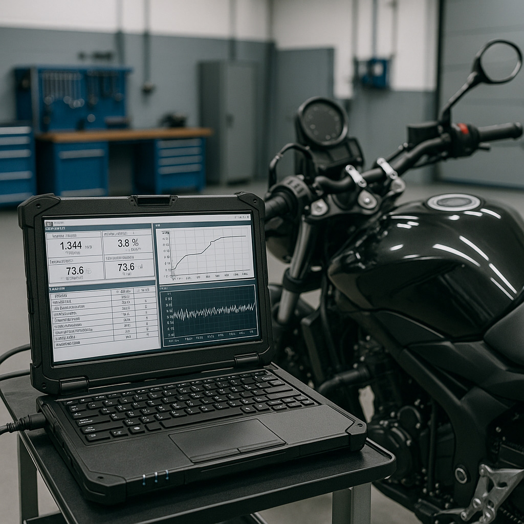 Motorcycle diagnostic technology